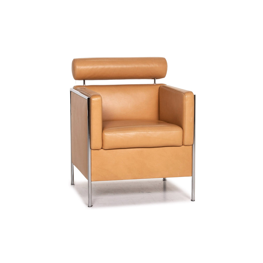Cor Nemo Leder Sessel Beige #15574