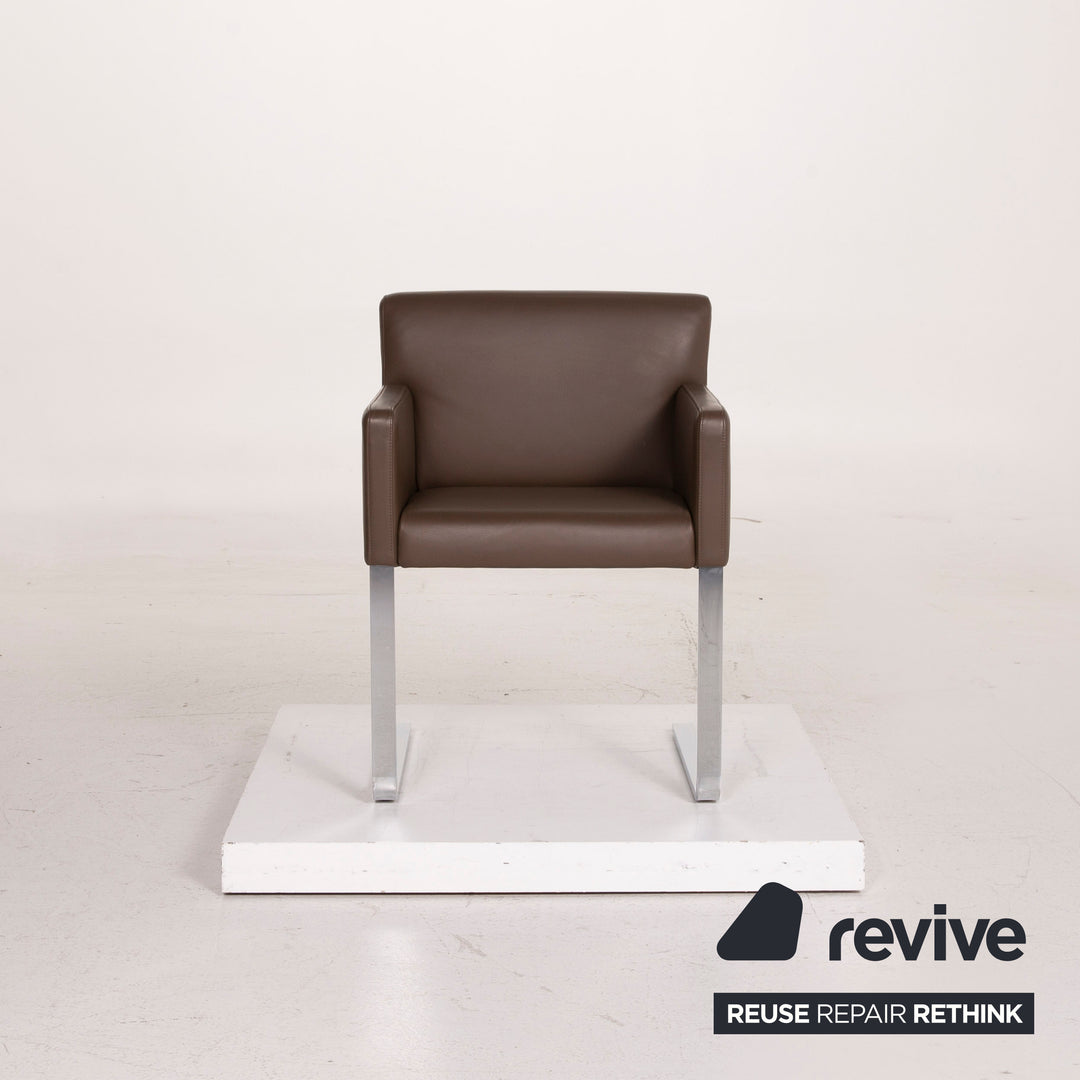 Cor Quant Leder Sessel Braun #15477