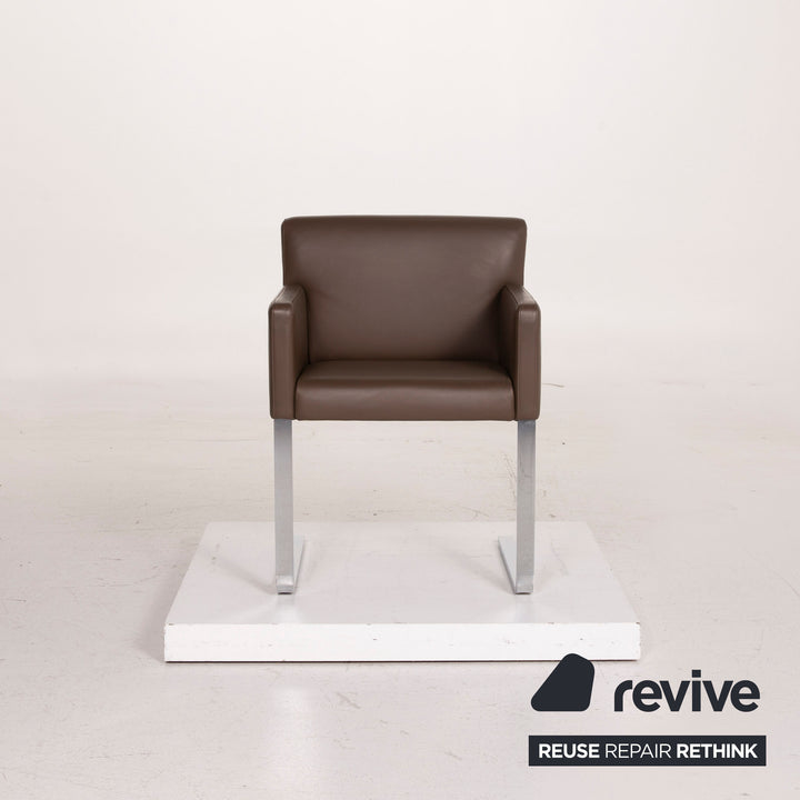 Cor Quant Leder Sessel Braun #15477