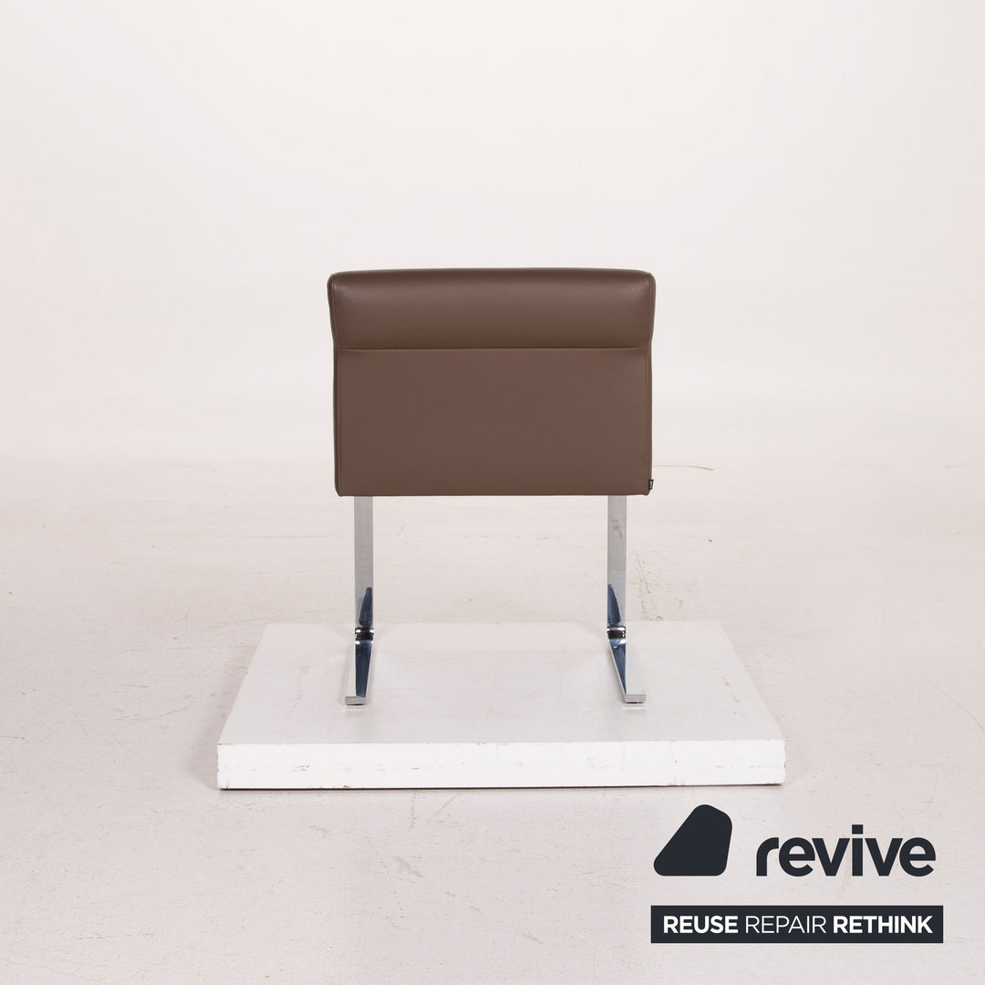 Cor Quant Leder Sessel Braun #15477