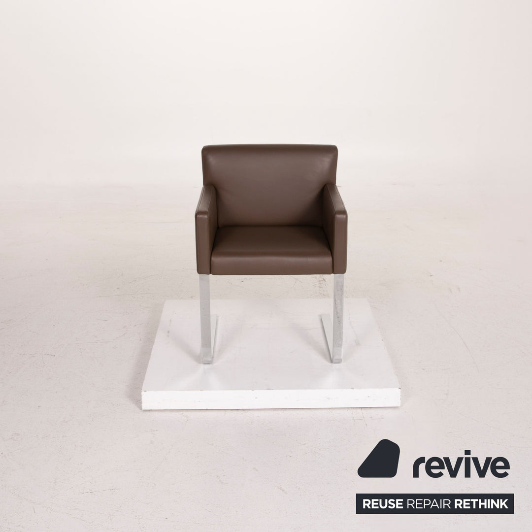 Cor Quant Leder Sessel Braun #15477