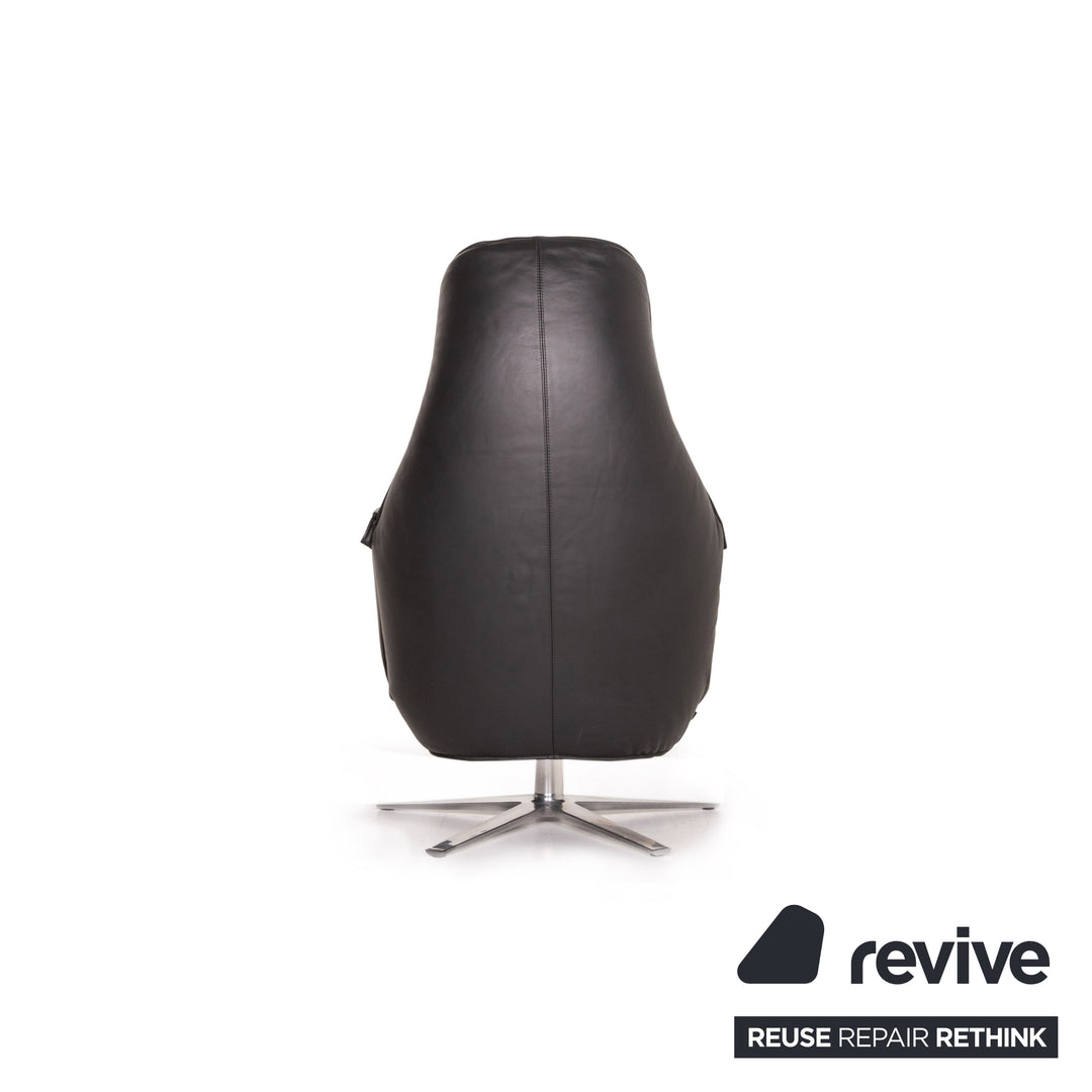 Cor ROB Leder Relaxsessel Schwarz Sessel Elektrische Funktion Relaxfunktion