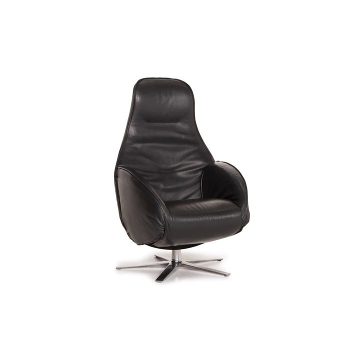 Cor ROB Leder Relaxsessel Schwarz Sessel Elektrische Funktion Relaxfunktion