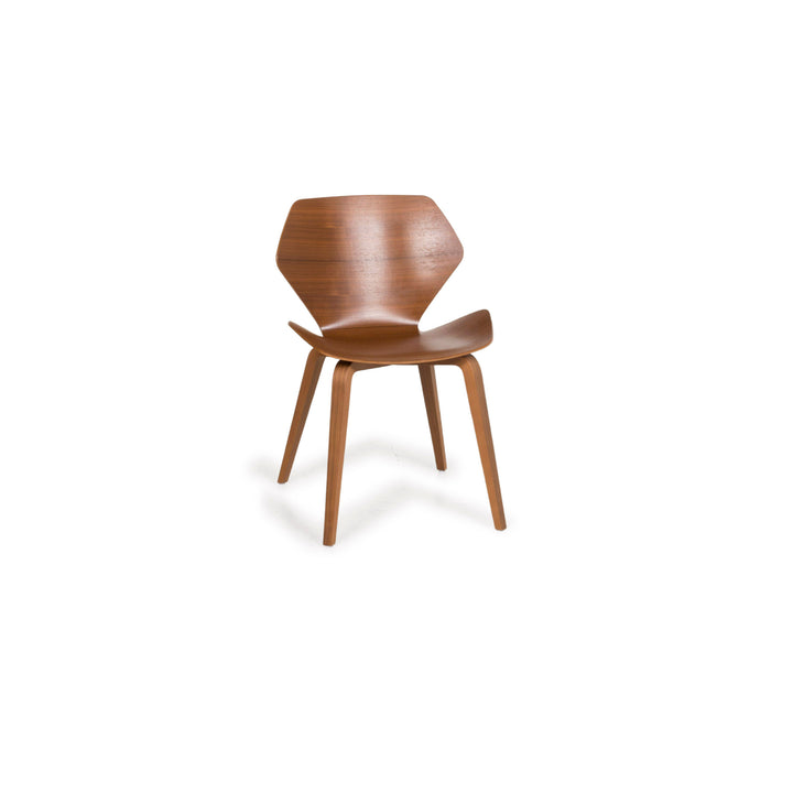 Chaise en bois Cor Shrimp marron #13172