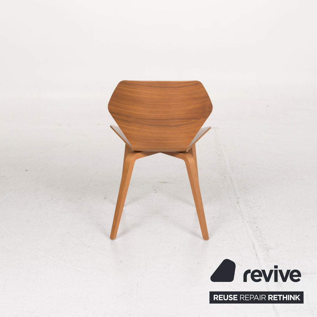 Chaise en bois Cor Shrimp marron #13172