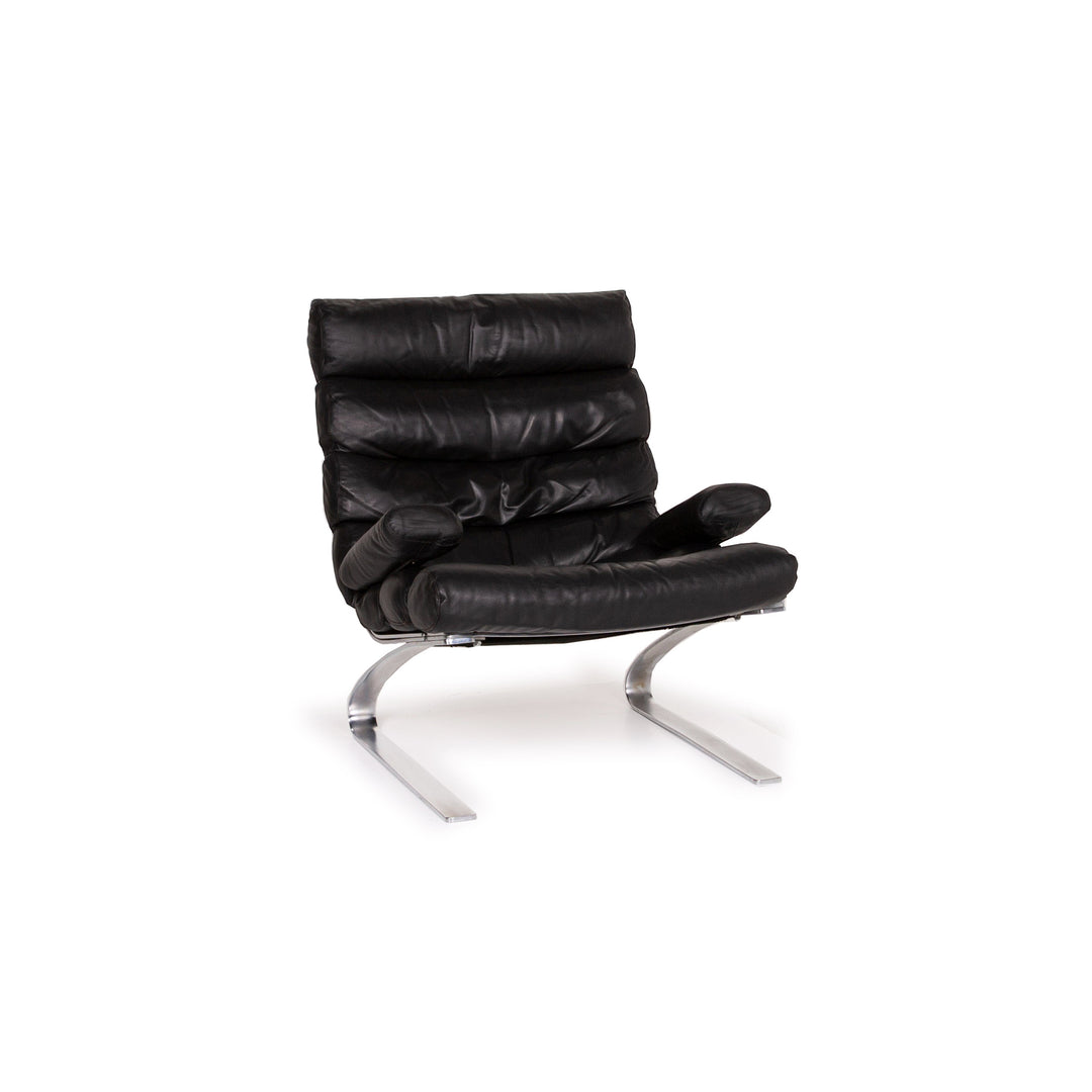 Fauteuil en cuir Cor Sinus noir #14ß85