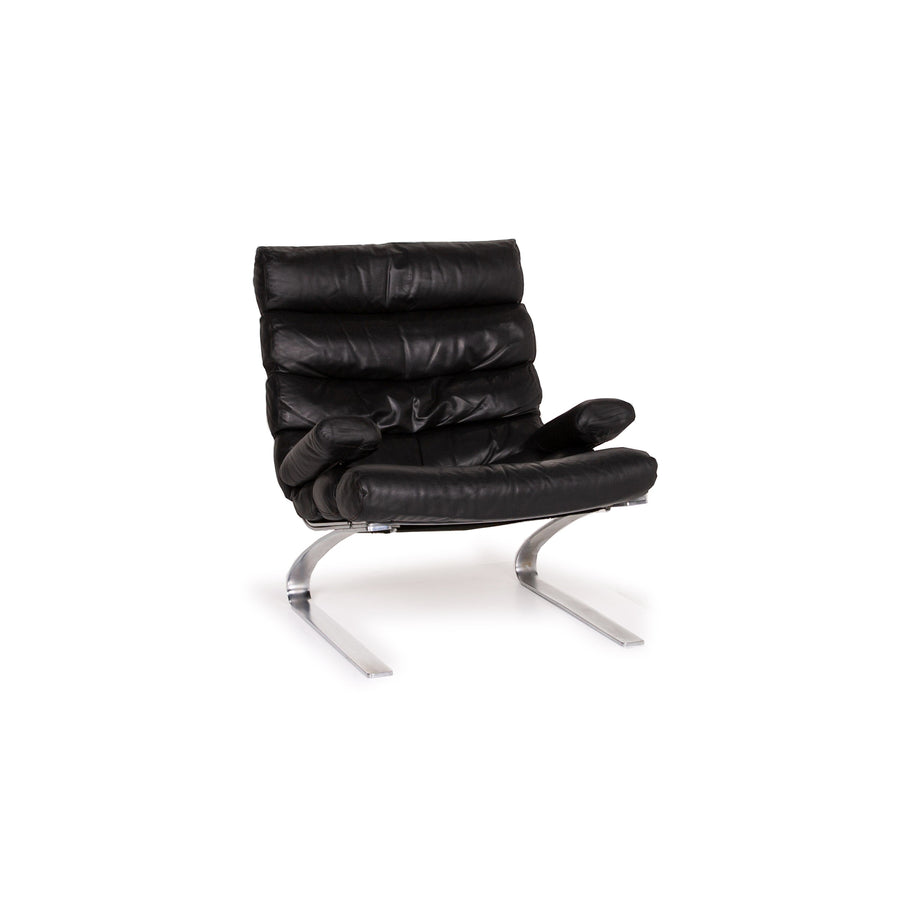 Fauteuil en cuir Cor Sinus noir #14ß85