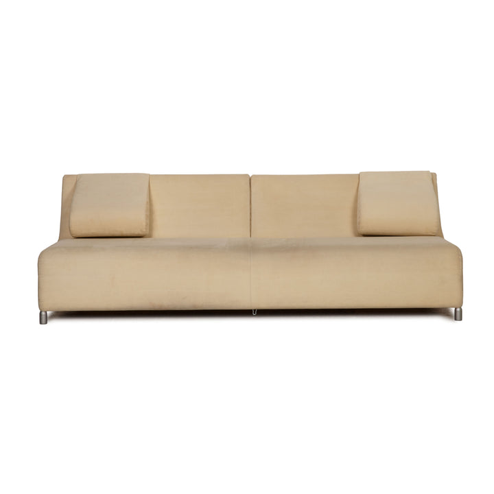 Caractéristique du canapé crème quatre places en tissu Cor