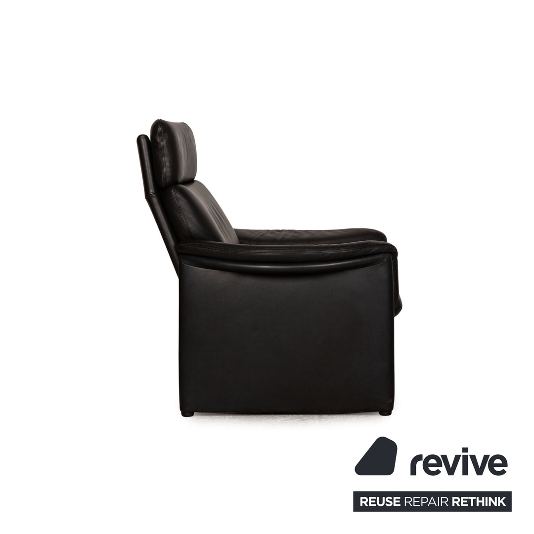 Cor Zento Armchair Leather Black Function