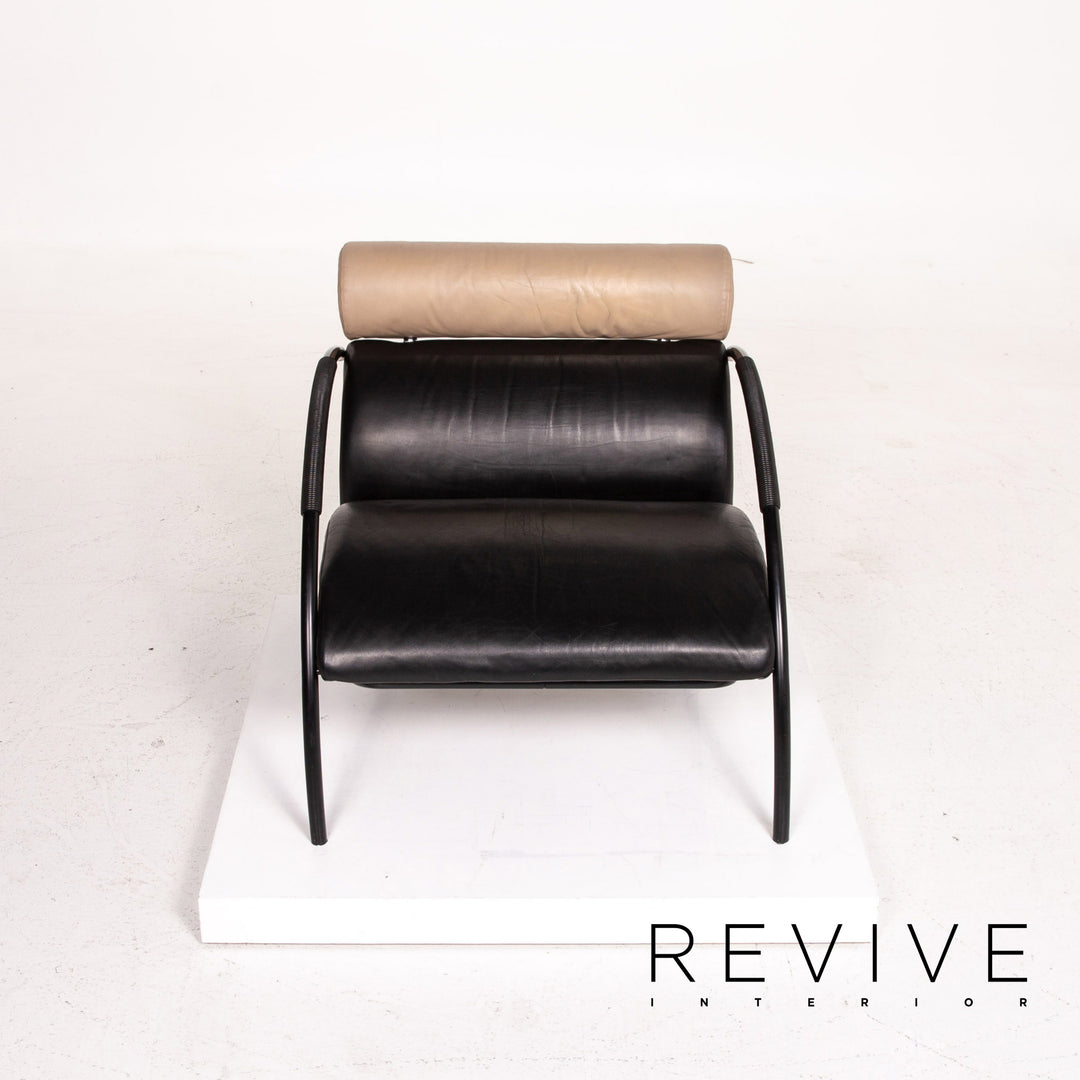 Cor Zyklus Leder Sessel Schwarz Outlet #13486