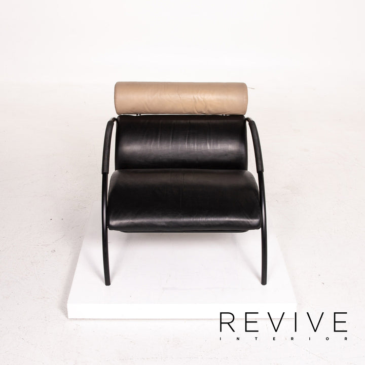 Cor Zyklus Leder Sessel Schwarz Outlet #13486