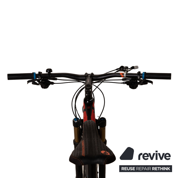 Cube AMS 100 C:62 SLT 29 2016 RH 54cm Mountain Bike Black Red Blue Fully Bicycle