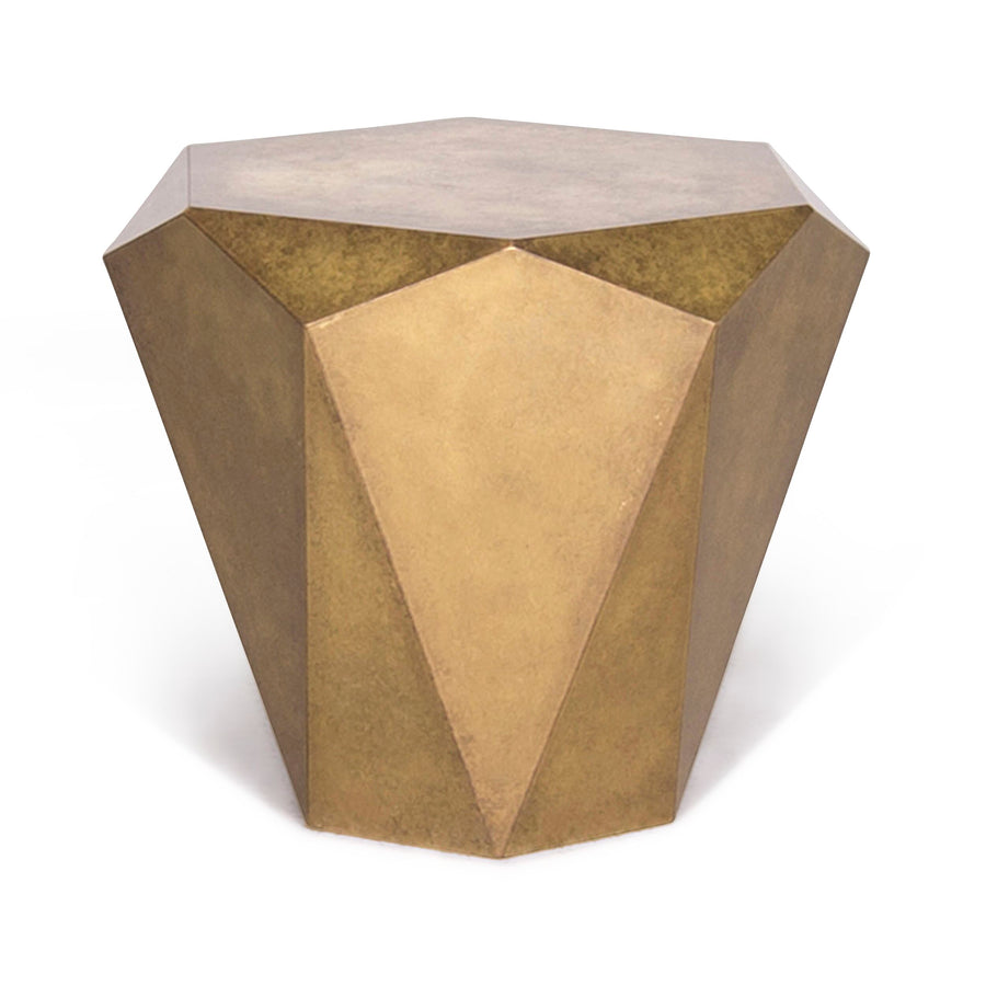 Bretz Stealth Metall Messing Partiniert Couchtisch Gold Diamant #9087