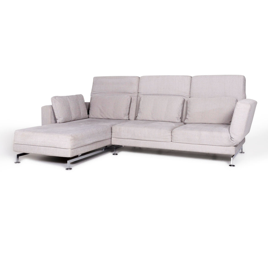 Brühl Moule Stoff Ecksofa Grau Couch #8370