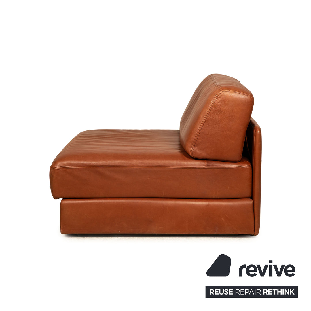 de Sede DS 76 Leder Sessel Braun Funktion Schlaffunktion