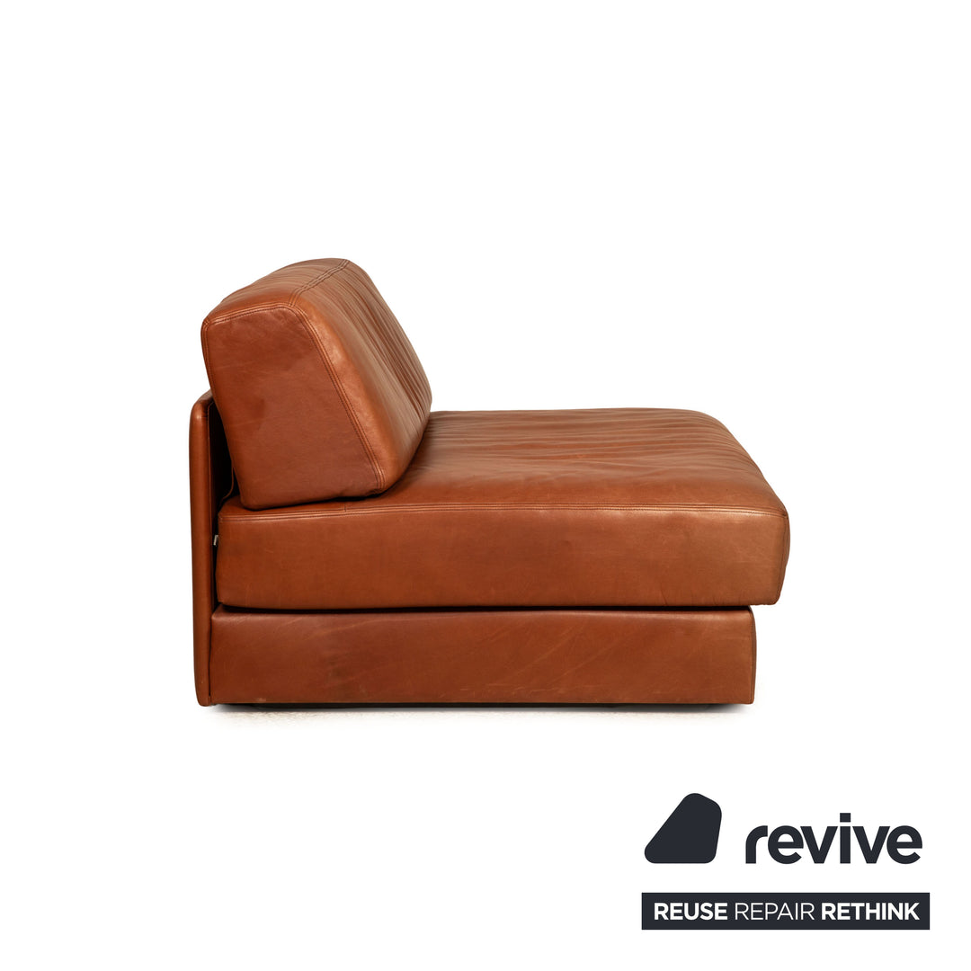 de Sede DS 76 Leder Sessel Braun Funktion Schlaffunktion