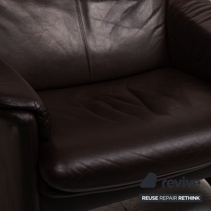 Erpo City Leder Sessel Braun