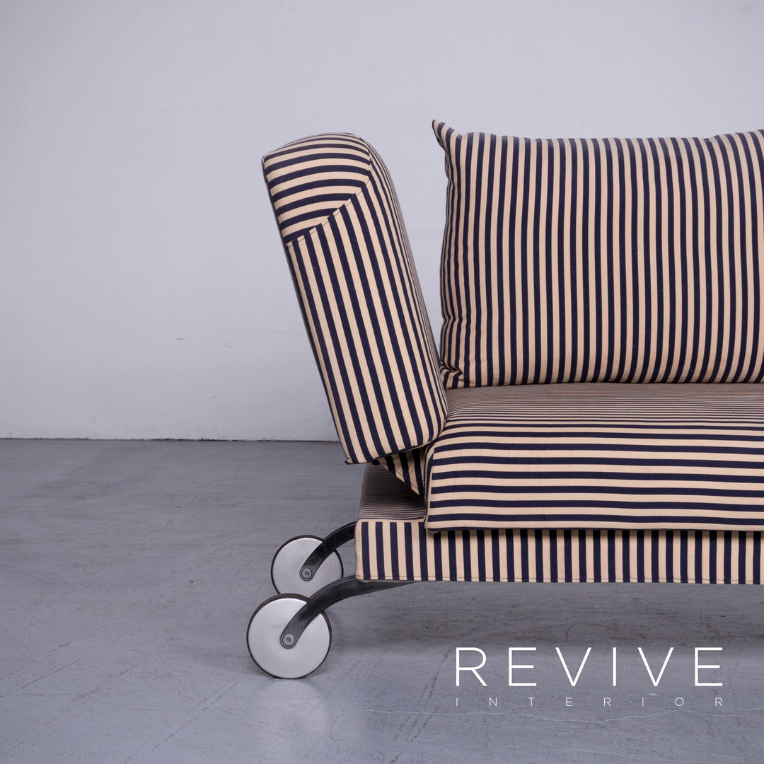 Brühl four-two Designer Stoff Sofa Zweisitzer Couch Funktion #6460