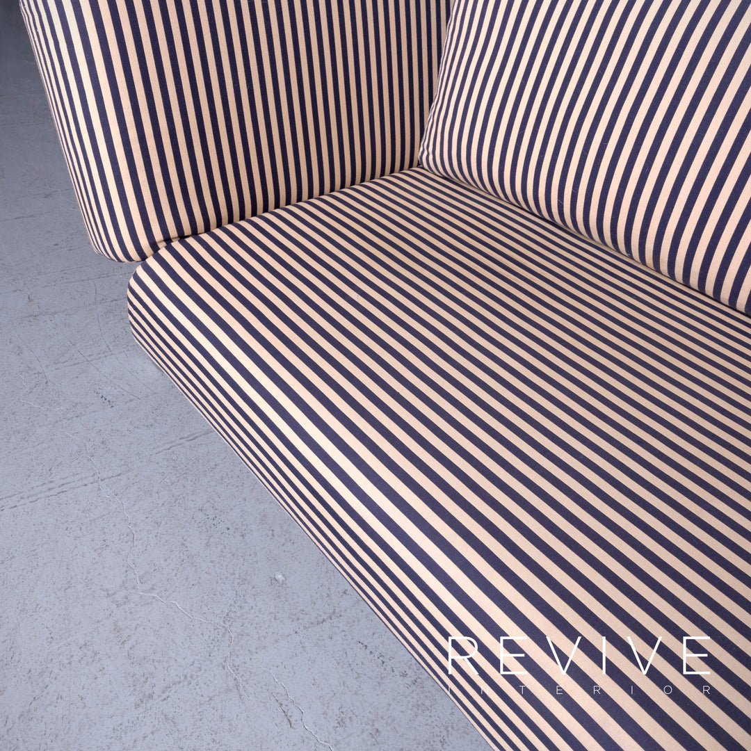 Brühl four-two Designer Stoff Sofa Zweisitzer Couch Funktion #6460