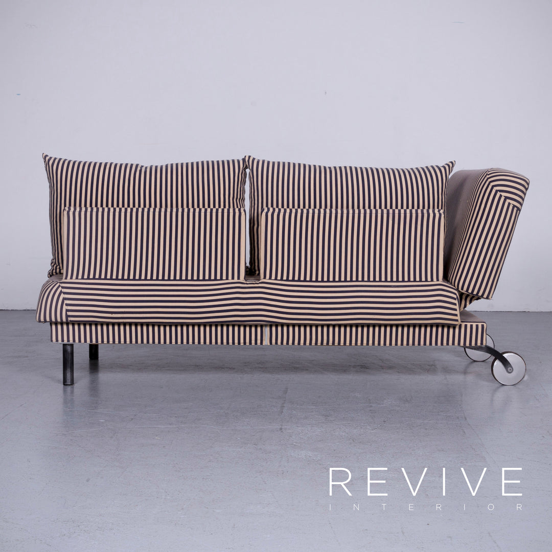 Brühl four-two Designer Stoff Sofa Zweisitzer Couch Funktion #6460