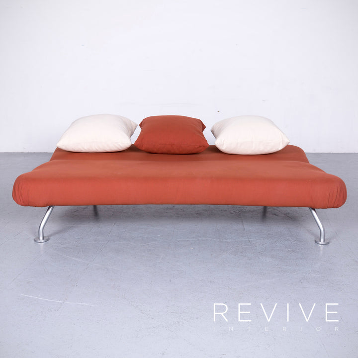 Brühl more Designer Stoff Sofa Braun Schlafsofa Funktion Couch #6425