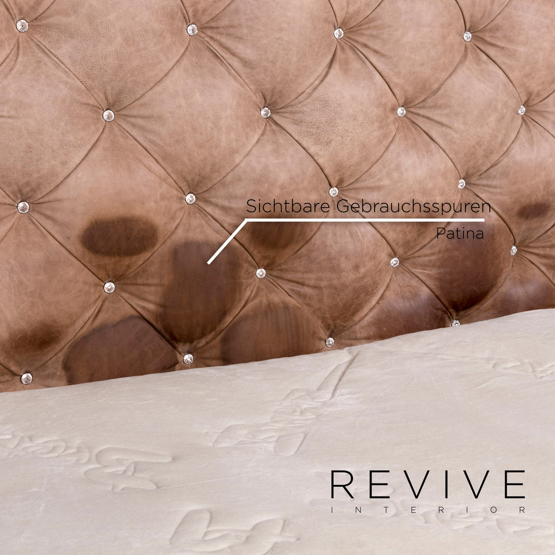 Bretz Marilyn Leather Bed Brown Captioning Rhinestones Pompous #10842