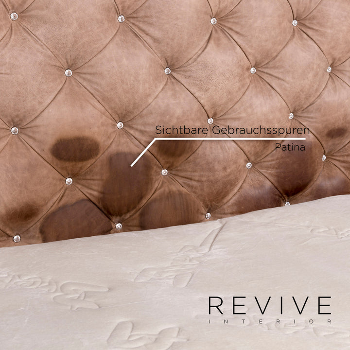 Bretz Marilyn Leather Bed Brown Captioning Rhinestones Pompous #10842