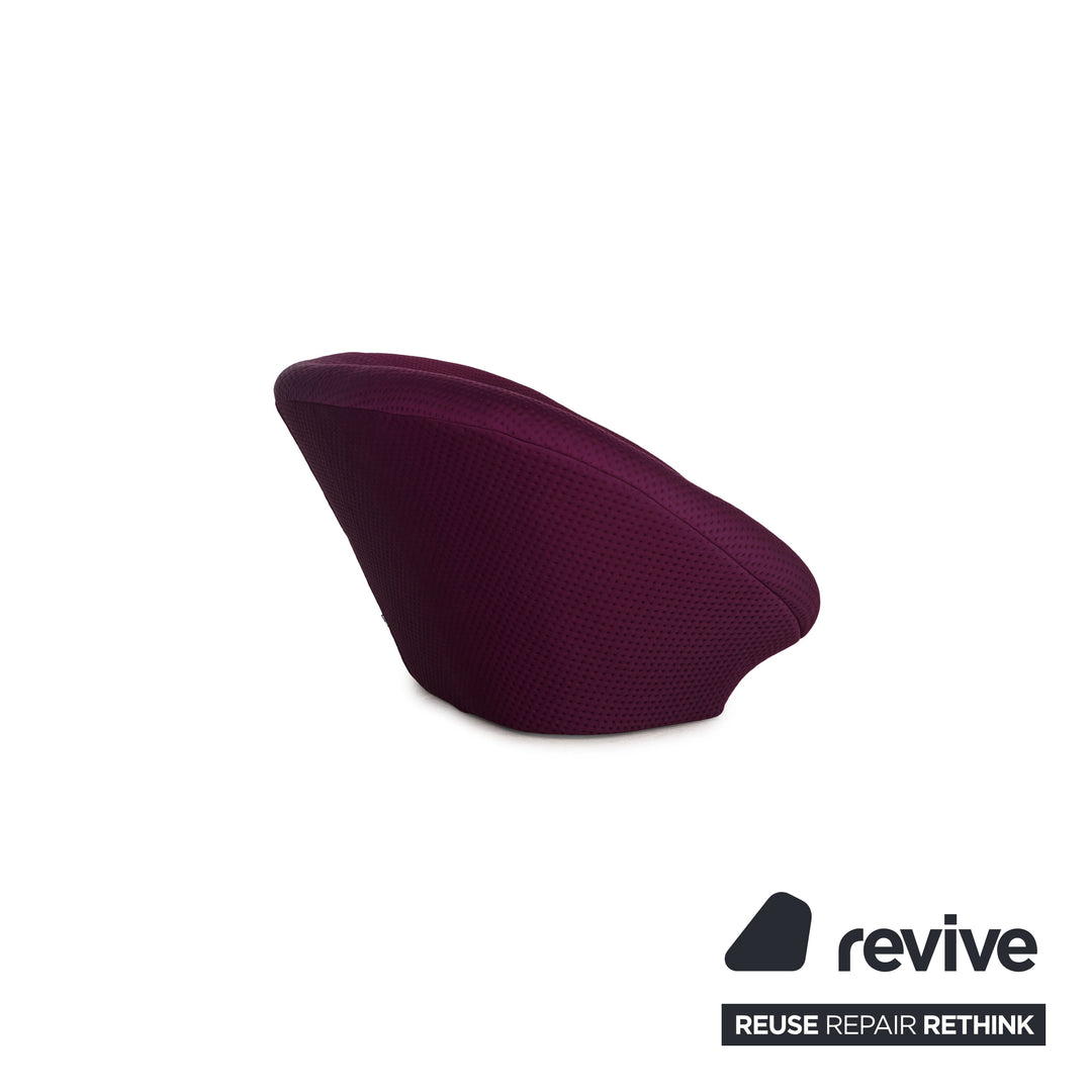 Ligne Roset Canapé En Tissu Ploum Violet Canapé Trois Places