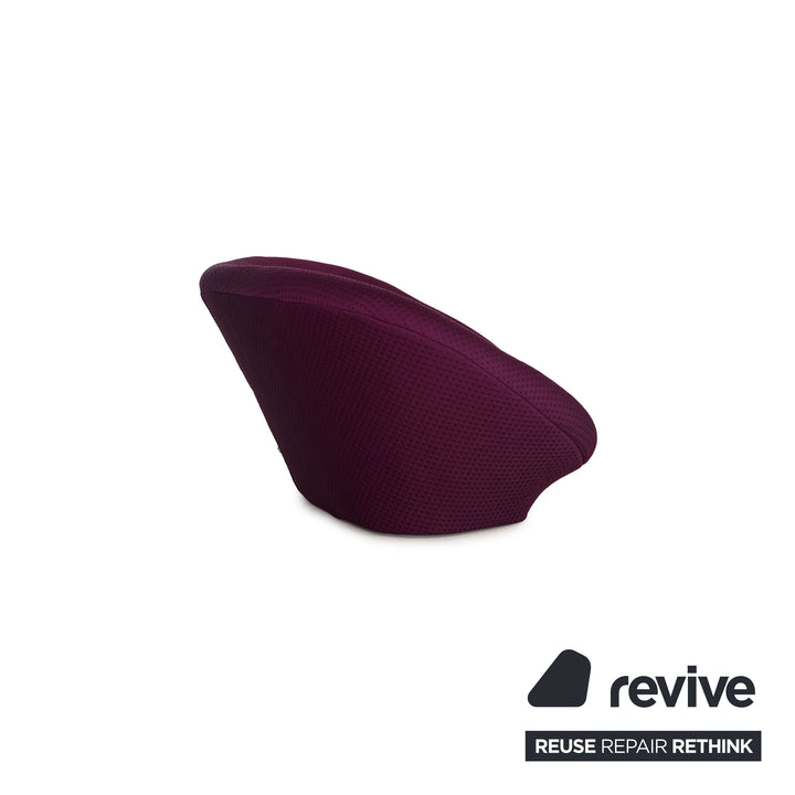 Ligne Roset Canapé En Tissu Ploum Violet Canapé Trois Places