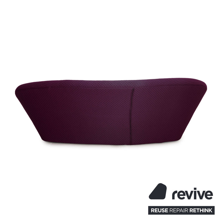 Ligne Roset Canapé En Tissu Ploum Violet Canapé Trois Places