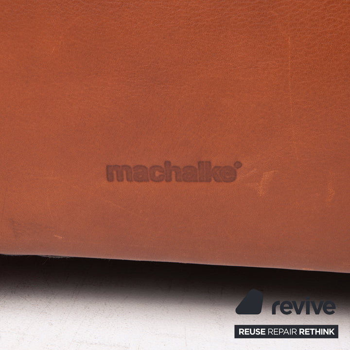 Machalke Valentino Leather Sofa Brown Two Seater