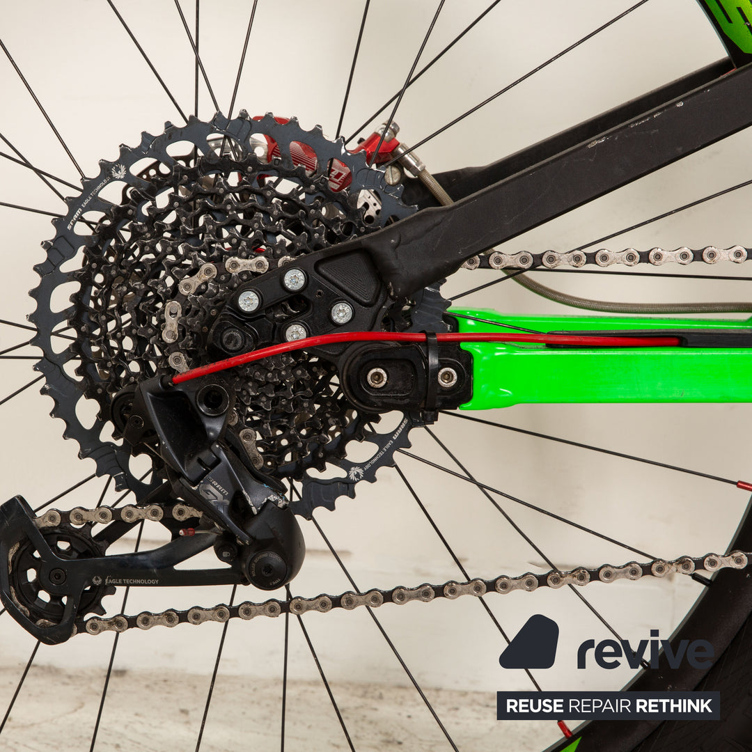 Nicolai G16 2017 Mountain Bike Neon Green Chemical Green RG S Bicycle Fully