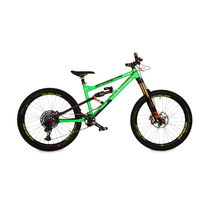 Nicolai G16 2017 Mountain Bike Neon Green Chemical Green RG S Bicycle Fully