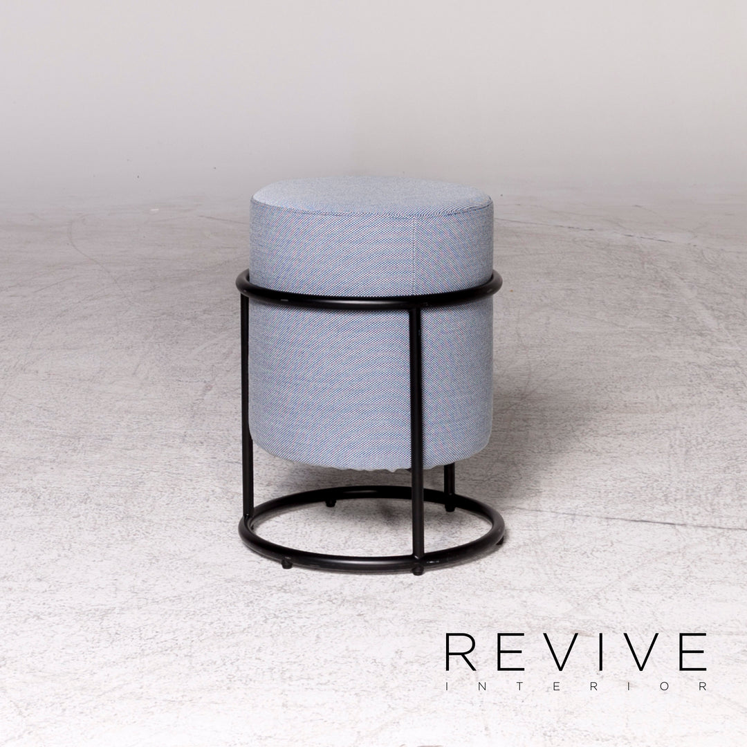 Cor Drop Stoff Hocker Blau Pauline Deltour Schemel #8782