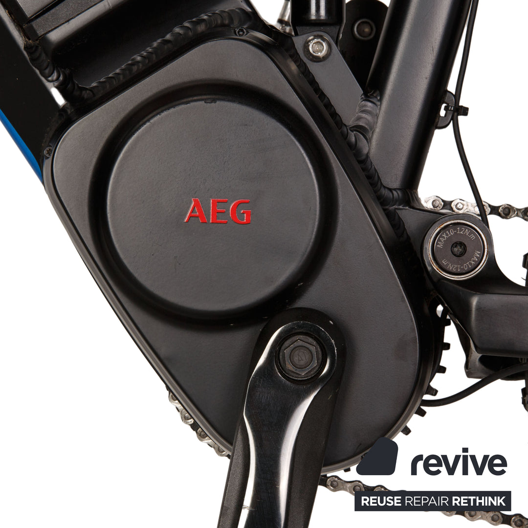 Prophete Graveler e8000 2021 VTT électrique en aluminium noir bleu RG M vélo entièrement