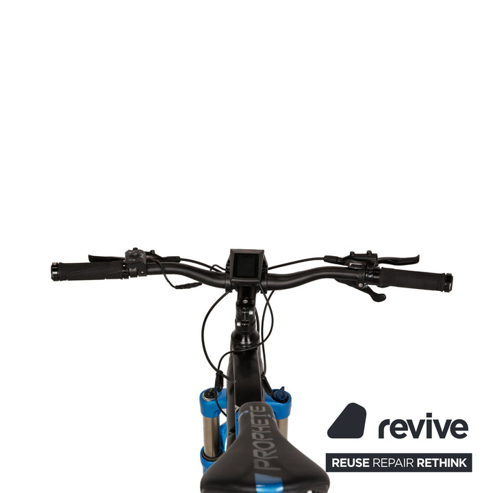 Prophete Graveler e8000 2021 VTT électrique en aluminium noir bleu RG M vélo entièrement