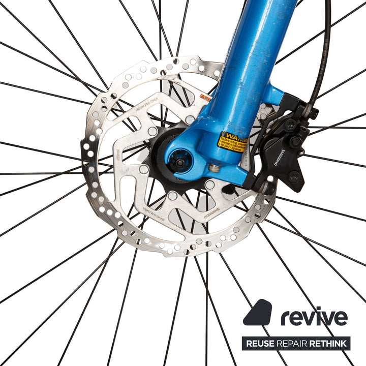 Prophete Graveler e8000 2021 VTT électrique en aluminium noir bleu RG M vélo entièrement