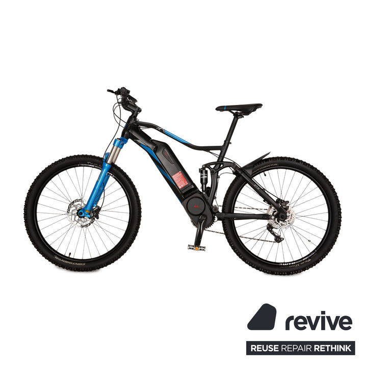 Prophete Graveler e8000 2021 VTT électrique en aluminium noir bleu RG M vélo entièrement