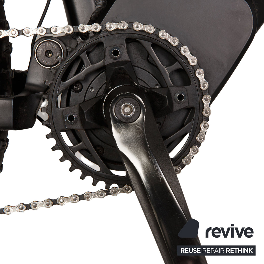 Prophete Graveler e8000 2021 VTT électrique en aluminium noir bleu RG M vélo entièrement