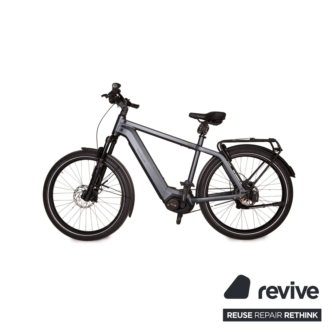 Riese & Müller Charger3 GT Rohloff 2021 Aluminium E-Trekking-Bike Grau RG M Fahrrad