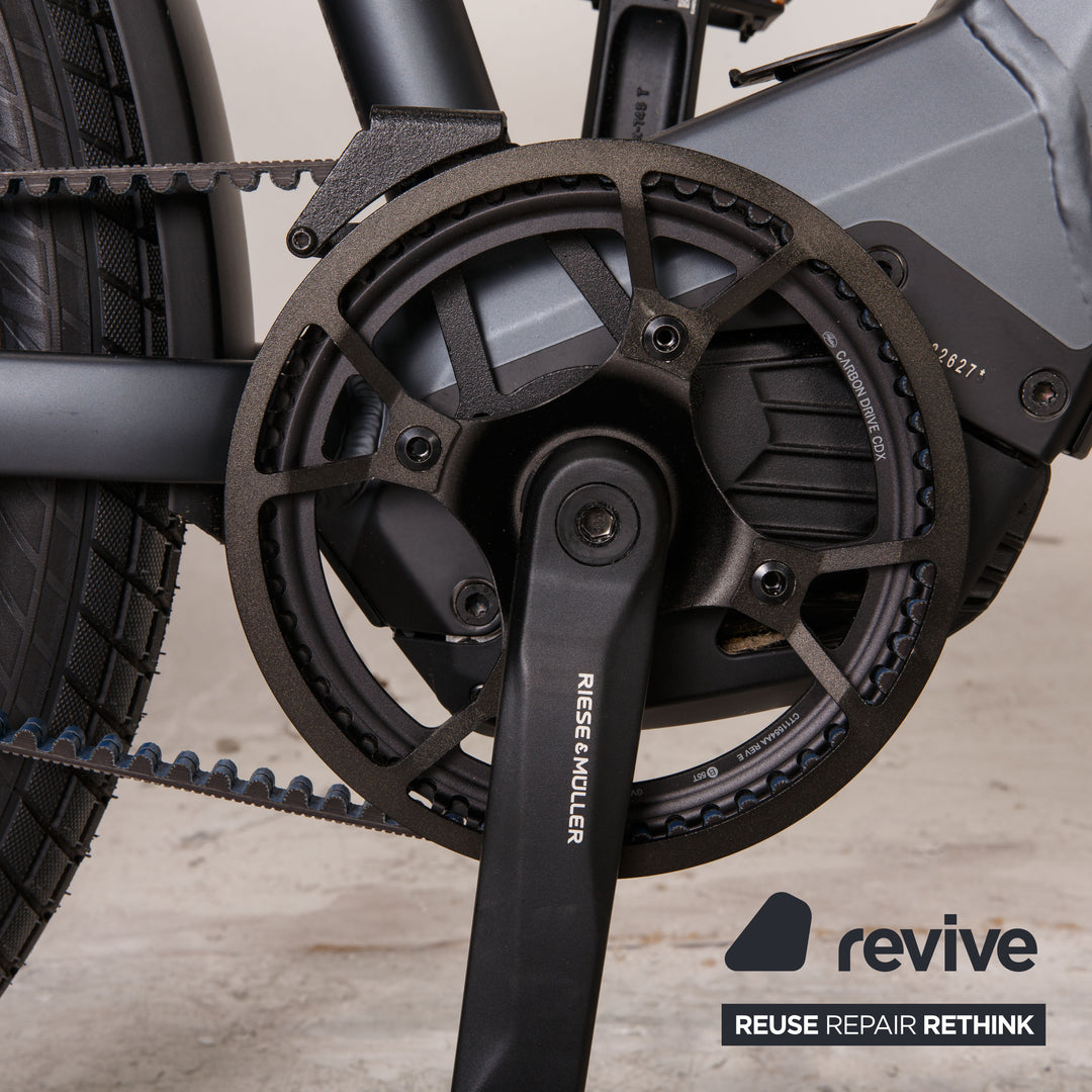 Riese & Müller Charger3 GT Rohloff 2021 Aluminium E-Trekking-Bike Grau RG M Fahrrad