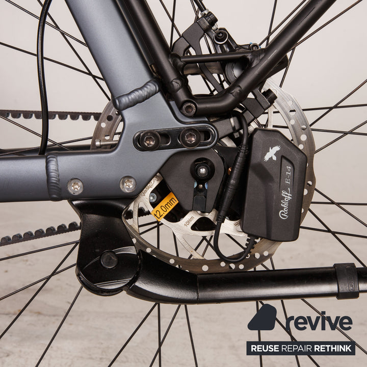 Riese & Müller Charger3 GT Rohloff 2021 Aluminium E-Trekking-Bike Grau RG M Fahrrad