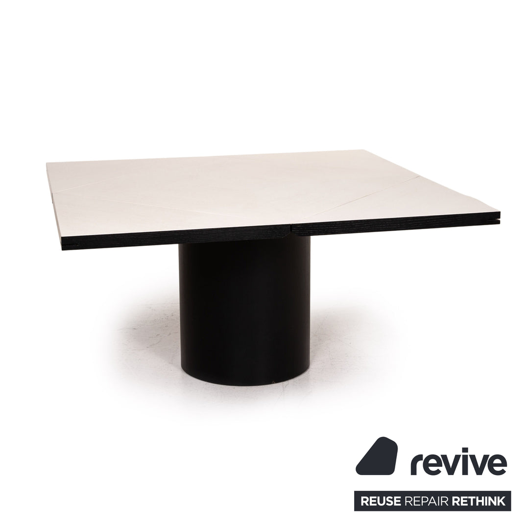 Rosenthal Quadrondo Esstisch Rund Schwarz Weiß Aufklappbar Funktion Quadratisch