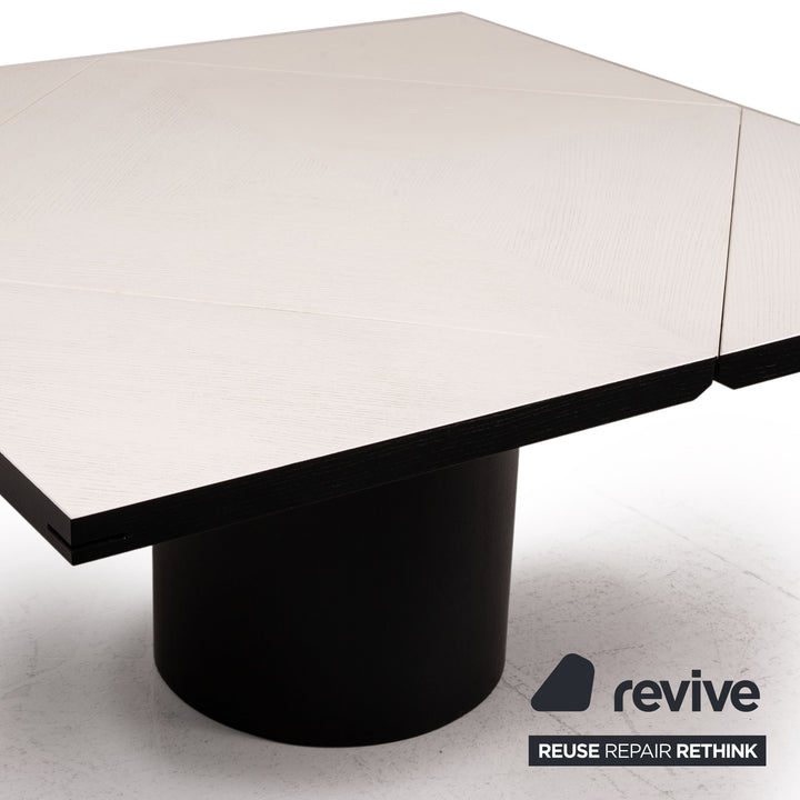 Rosenthal Quadrondo Esstisch Rund Schwarz Weiß Aufklappbar Funktion Quadratisch