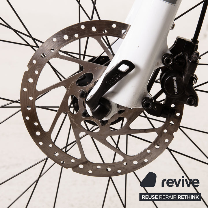 Rotwild R.T1 Hybrid 2011 E-Mountain Bike Hybrid Blanc RH XL Vélo semi-rigide