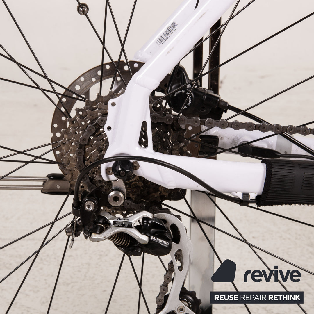 Rotwild R.T1 Hybrid 2011 E-Mountain Bike Hybrid Blanc RH XL Vélo semi-rigide