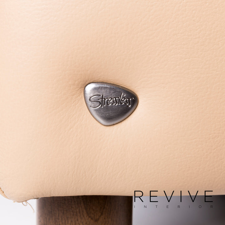 Stressless Arion canapé en cuir Beige quatre places fonction Home cinéma fonction Relax canapé #11026