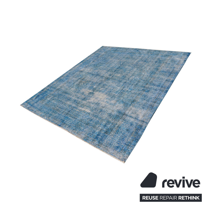 Vintage Carpets Blau 309cm x 207cm Teppich VC18994