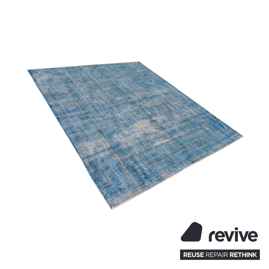 Vintage Carpets Blau 309cm x 207cm Teppich VC18994
