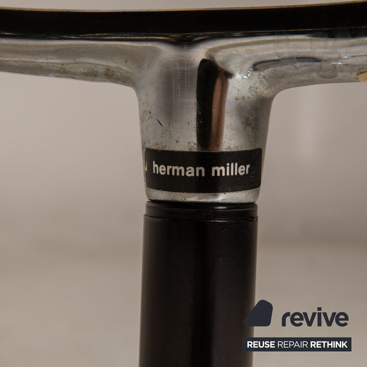 Vitra EA 108 Fabric Chair Set Black Armchair by Hermann Miller